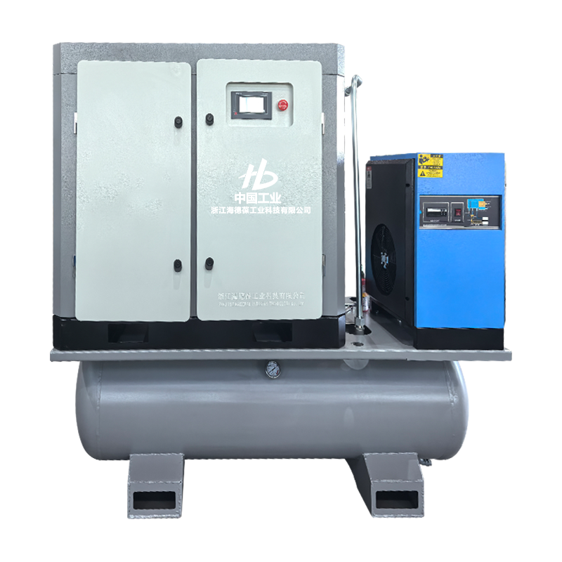 Skrue kompressor laser integrert maskin